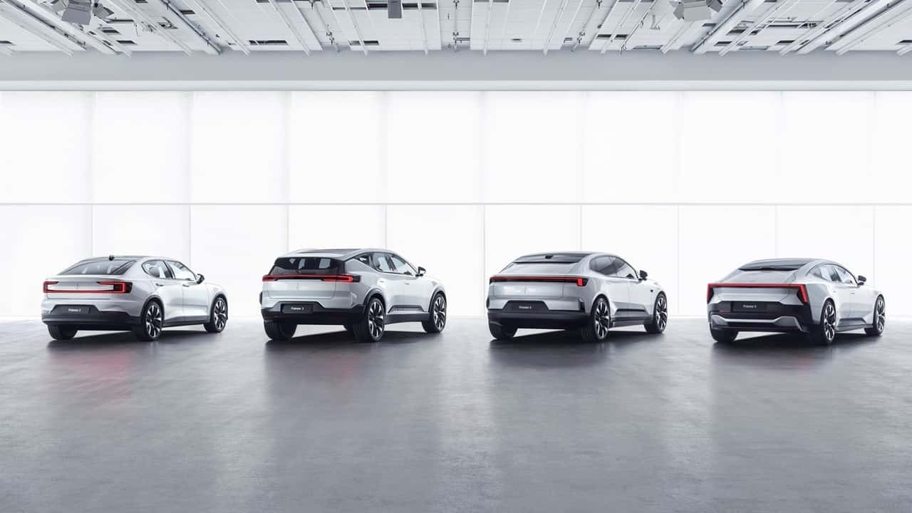 Künftige Polestar-Palette