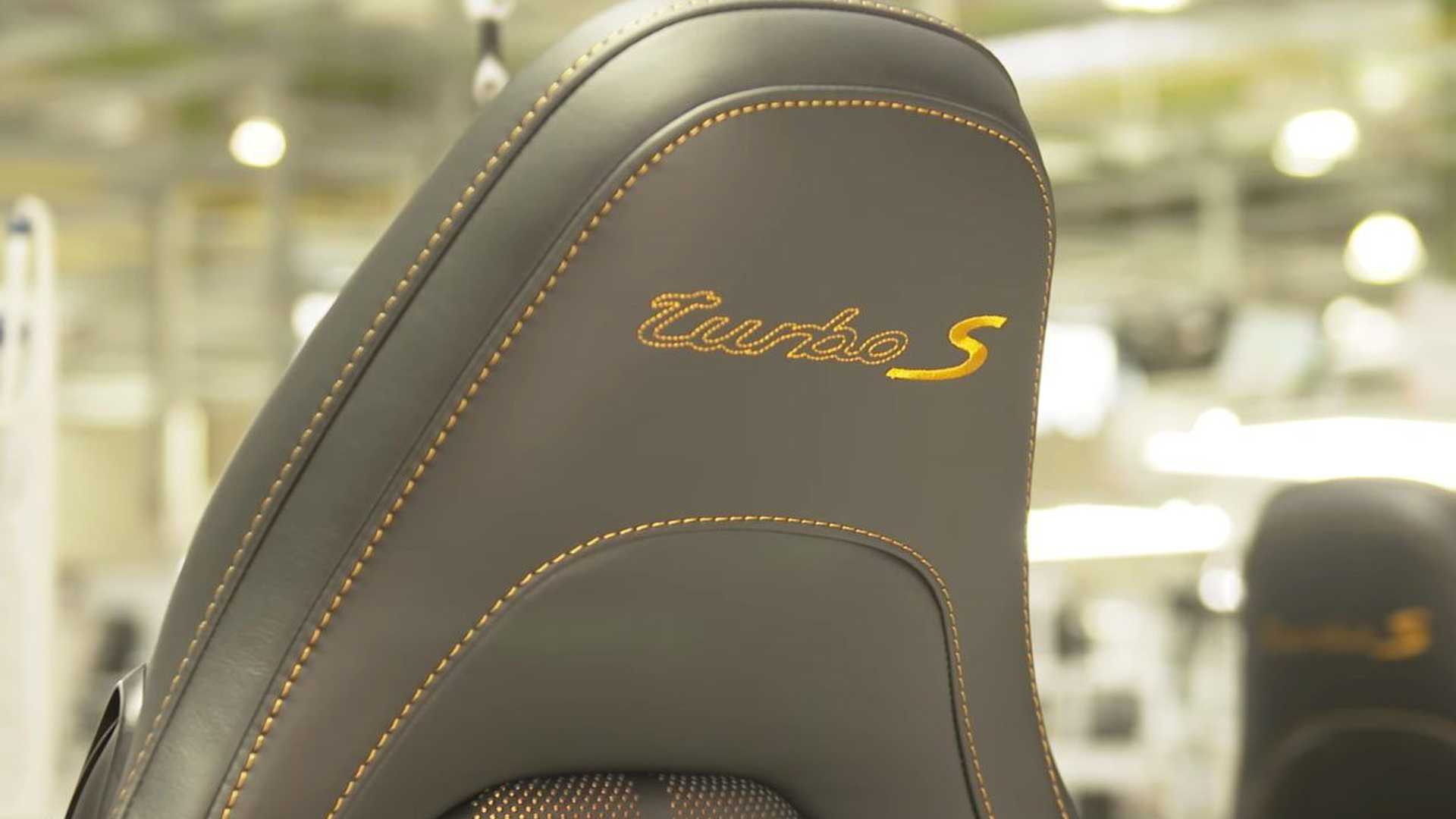 How Porsche 911 Turbo S Exclusive Series's Handmade Seats are Made