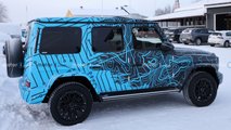 Mercedes-Benz EQG Side View Spy Photo