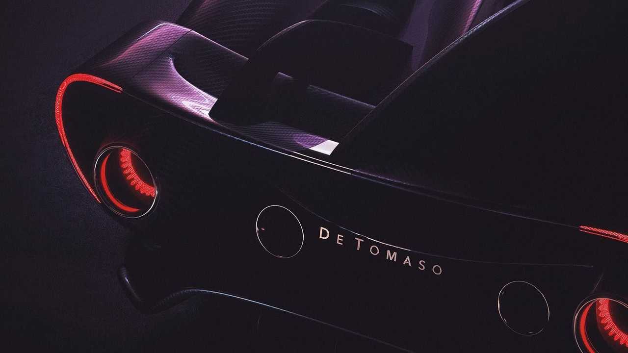 Foto - I teaser della De Tomaso P900