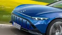 Photo - Mercedes EQC Sedan, the rendering of Motor1.com