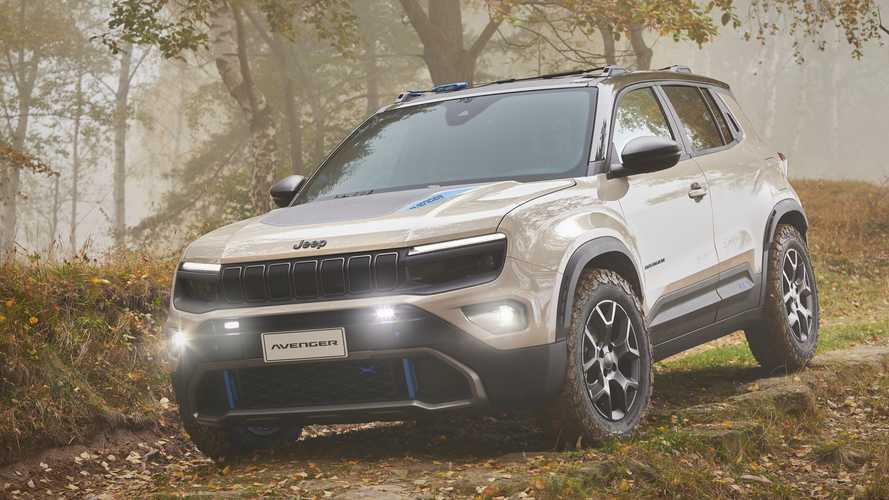 Jeep Avenger 4x4 Concept debütiert mit zwei Motoren