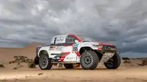 Gli Hilux GR del team Toyota Gazoo Racing alla Dakar 2023