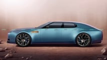 Jaguar Type 00, il render del modello di serie