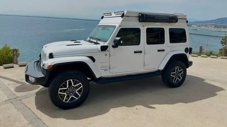 Jeep Wrangler camper