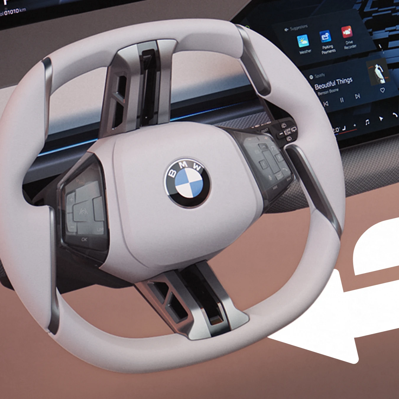 Picture Behind Steering Wheel Is This Normal? Area Behind Steering