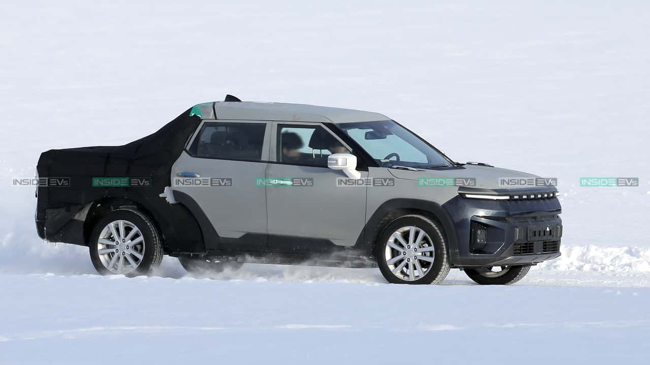 SsangYong Torres Pick-up als Erlkönig