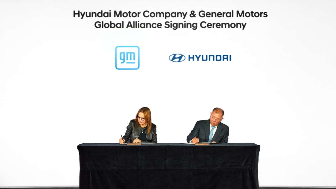 Hyundai ve General Motors Mutabakat Zaptı İmzaladı