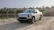 Pickup di medie dimensioni Maxus eTerron 9 completamente elettrico