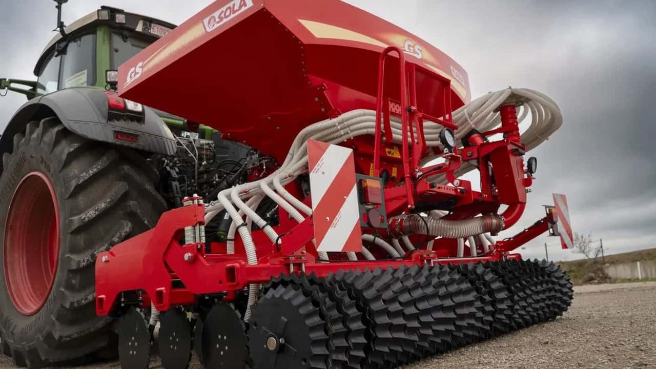 Soladrill GS300: semina diretta su prato con dischi