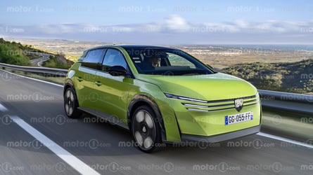 Peugeot 208 (2027): Rendering von Motor1.com