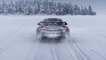 Mercedes-AMG CLE Mythos, fotos de pruebas en nieve