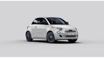 Icône hybride de la Fiat 500