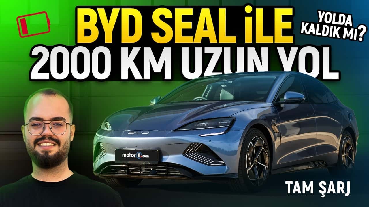 BYD Seal Tam Şarj Cover