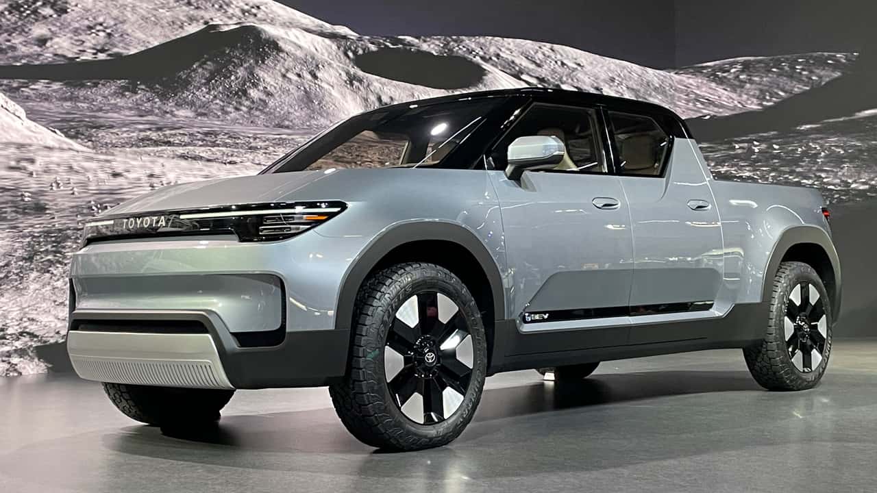 Picape Elétrica da Toyota