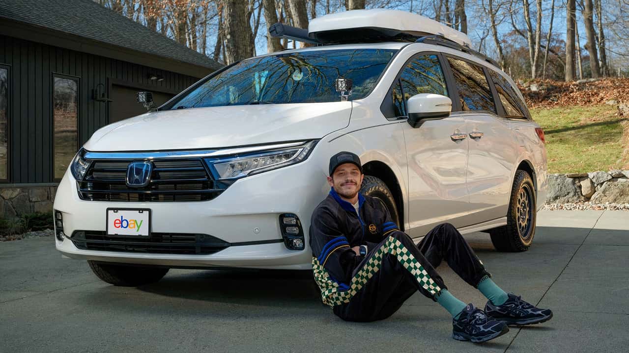 Pete Davidson Is a Minivan Guy. We Talked to Him About Dad Life and His Custom Honda Odyssey