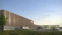 Northvolt Drei in Heide, Schleswig-Holstein, northern Germany (visualization)