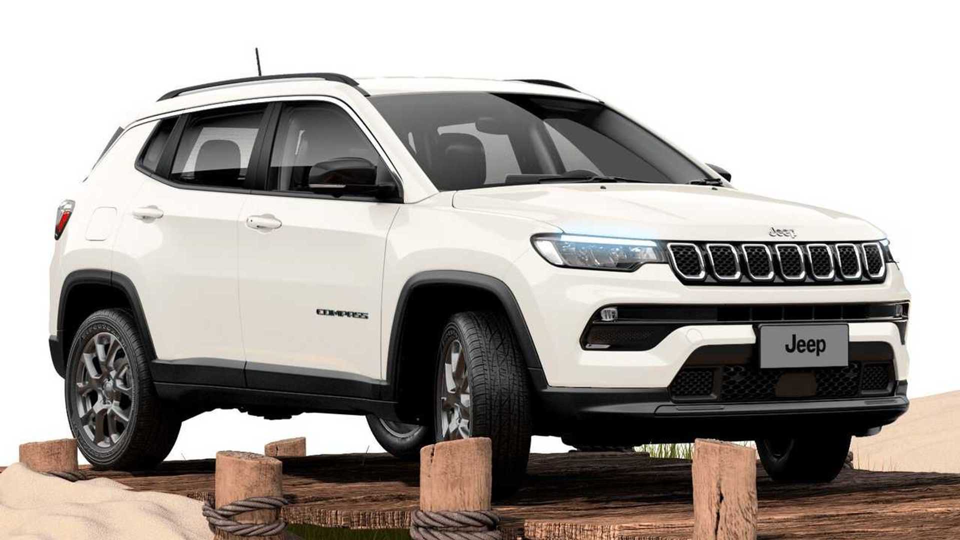 Jeep Compass 2022 As diferenças das versões básica e completa