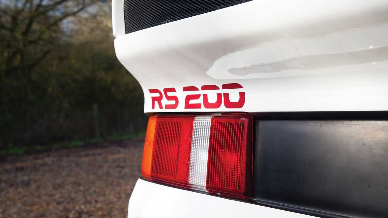 Ford RS200 Evolution, detalle