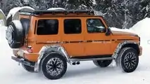 Mercedes-Benz G-Klasse 4x4 Quadrat (2022) fast ungetarnt