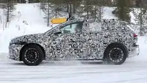 Audi Q6 e-tron (2023) auf neuen Erlkönigbildern