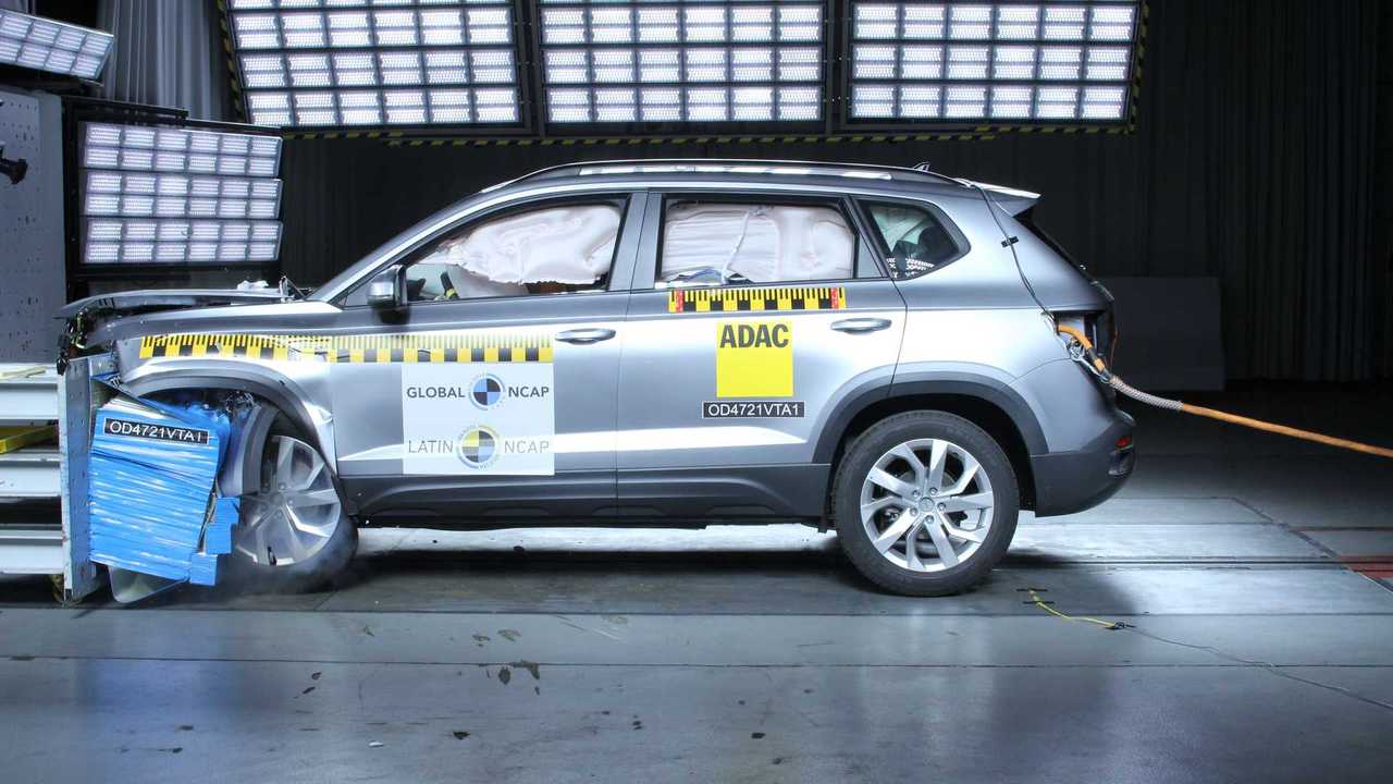 Volkswagen Taos - Teste de colisão