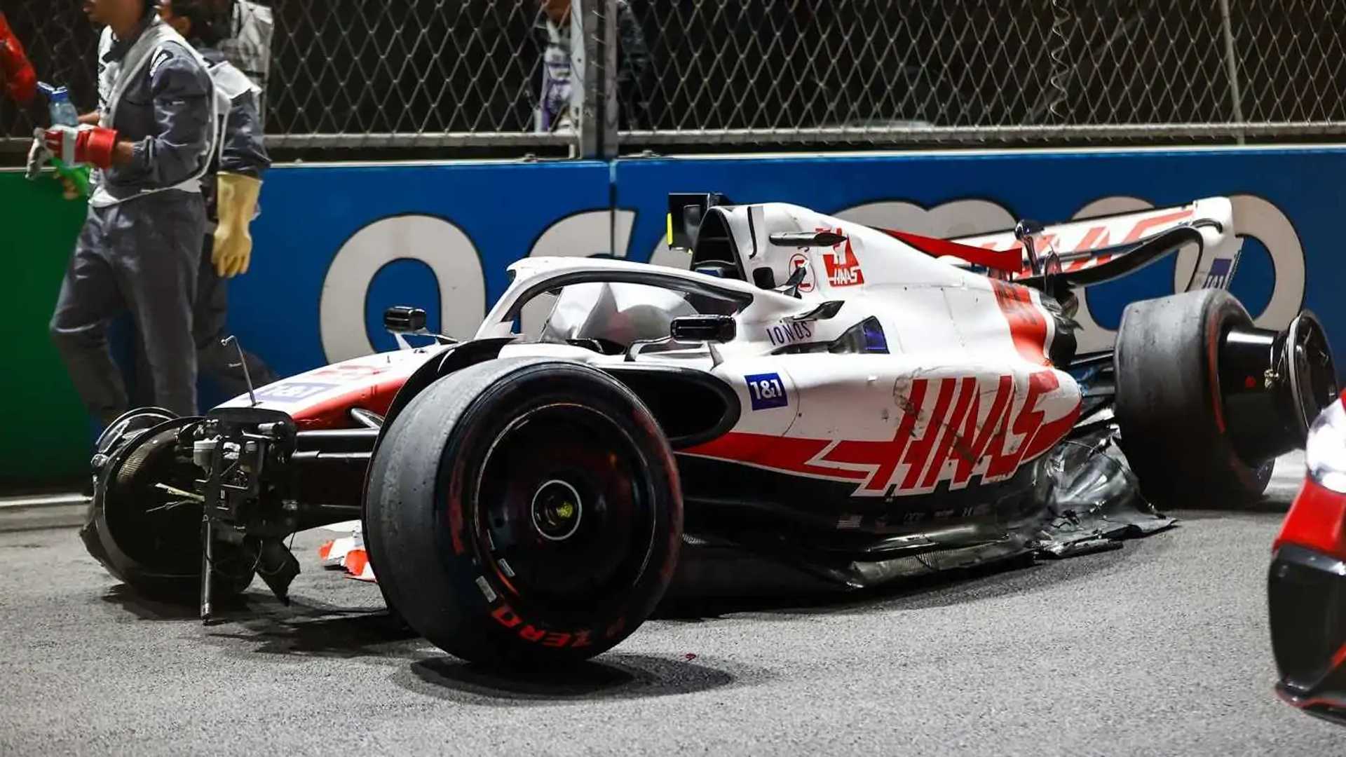 Haas Schumacher won’t lose confidence after Jeddah F1 crash