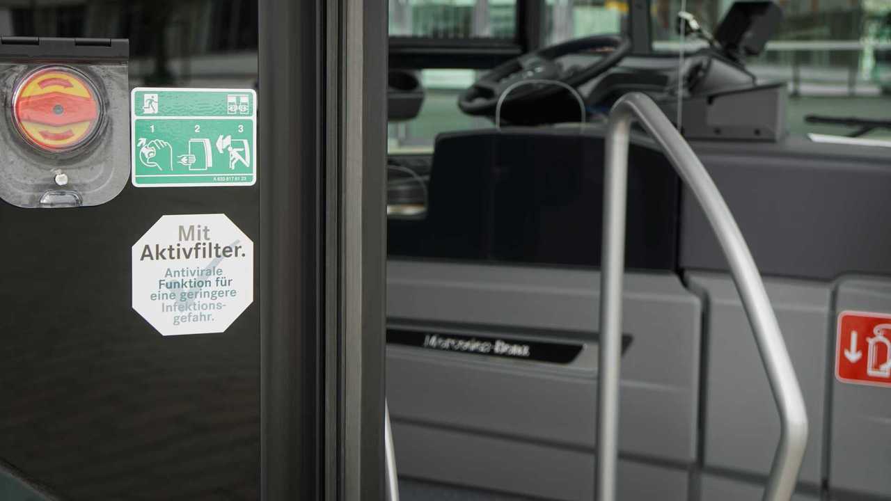 Foto - Daimler Bus monta filtri dell'aria antivirali EvoFresh