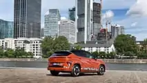 Foto - Hyundai Kona elettrica 2023 prototipo - Prova 
