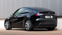 Tesla Model Y mit H&R-Sportfedern