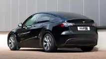 Tesla Model Y mit H&R-Sportfedern