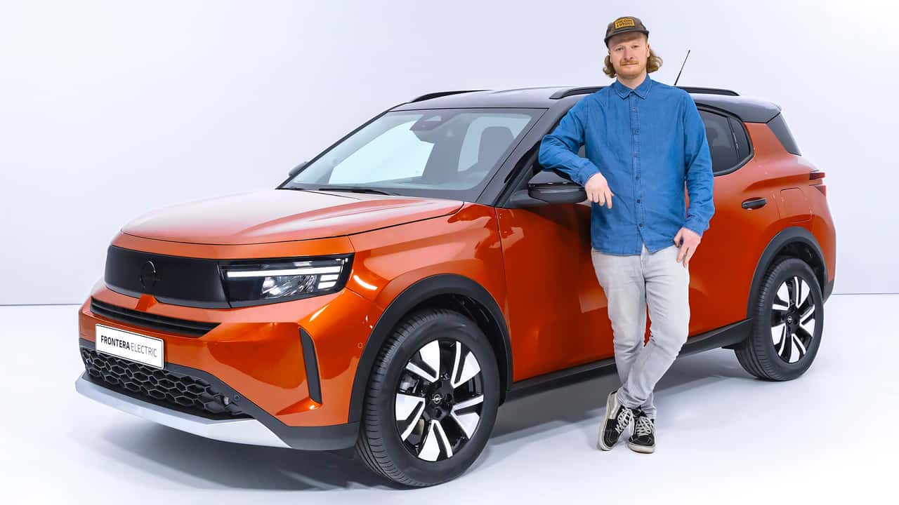 Opel Frontera (2024)  in der ersten Sitzprobe