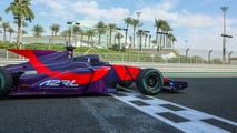 Autonomer Rennwagen von Dallara mit Honda-Motor für die Abu Dhabi Autonomous Racing League