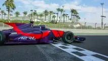 Autonomer Rennwagen von Dallara mit Honda-Motor für die Abu Dhabi Autonomous Racing League