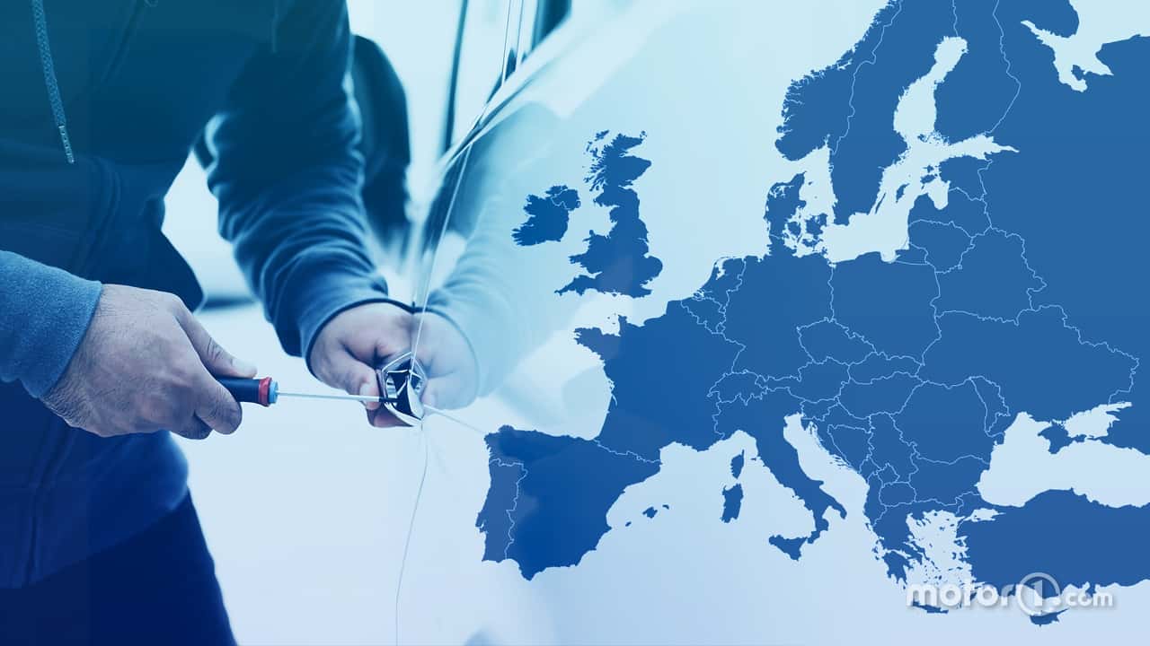 Robo de coches en Europa