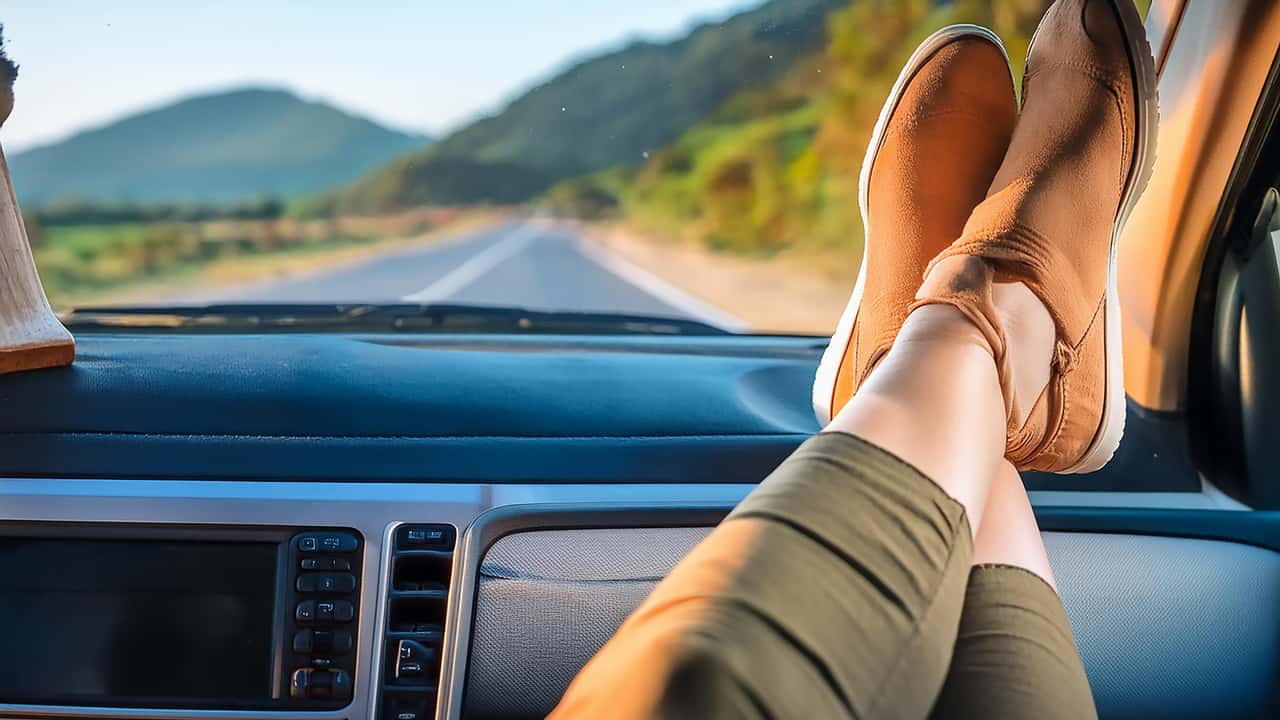 Sicher in den Urlaub: richtige Sitzposition im Auto