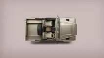 Capote souple classique pour Land Rover Defender V8