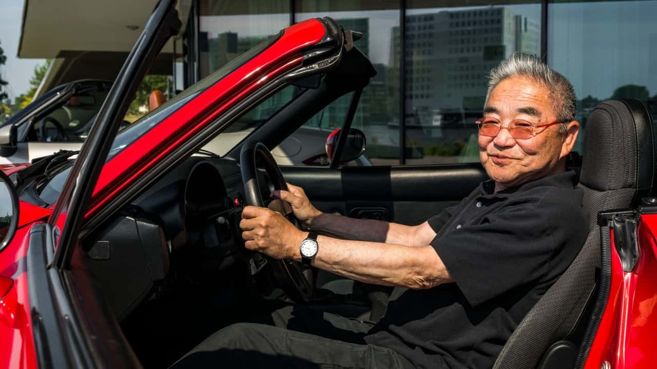 Mazda designer Tom Matano