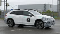 Mercedes EQS SUV Facelift als Erlkönig
