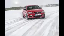 Seat, la prova del 4x4 sul ghiaccio
