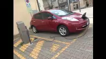 Nissan Leaf, test di consumo reale Roma-Forlì