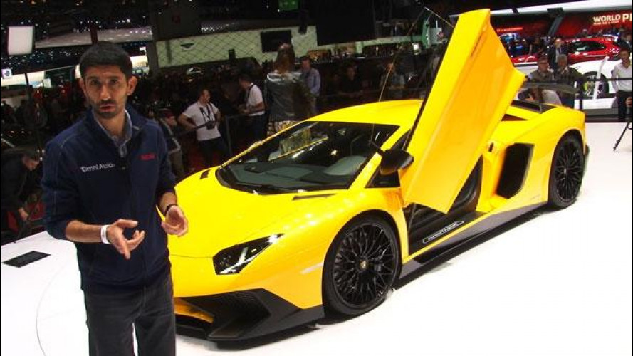 Lamborghini Aventador SV, cattiveria senza fine a Ginevra