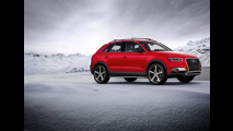 Audi Q3 red track