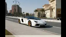 Lamborghini Aventador Roadster National Day Golden Limited Edition