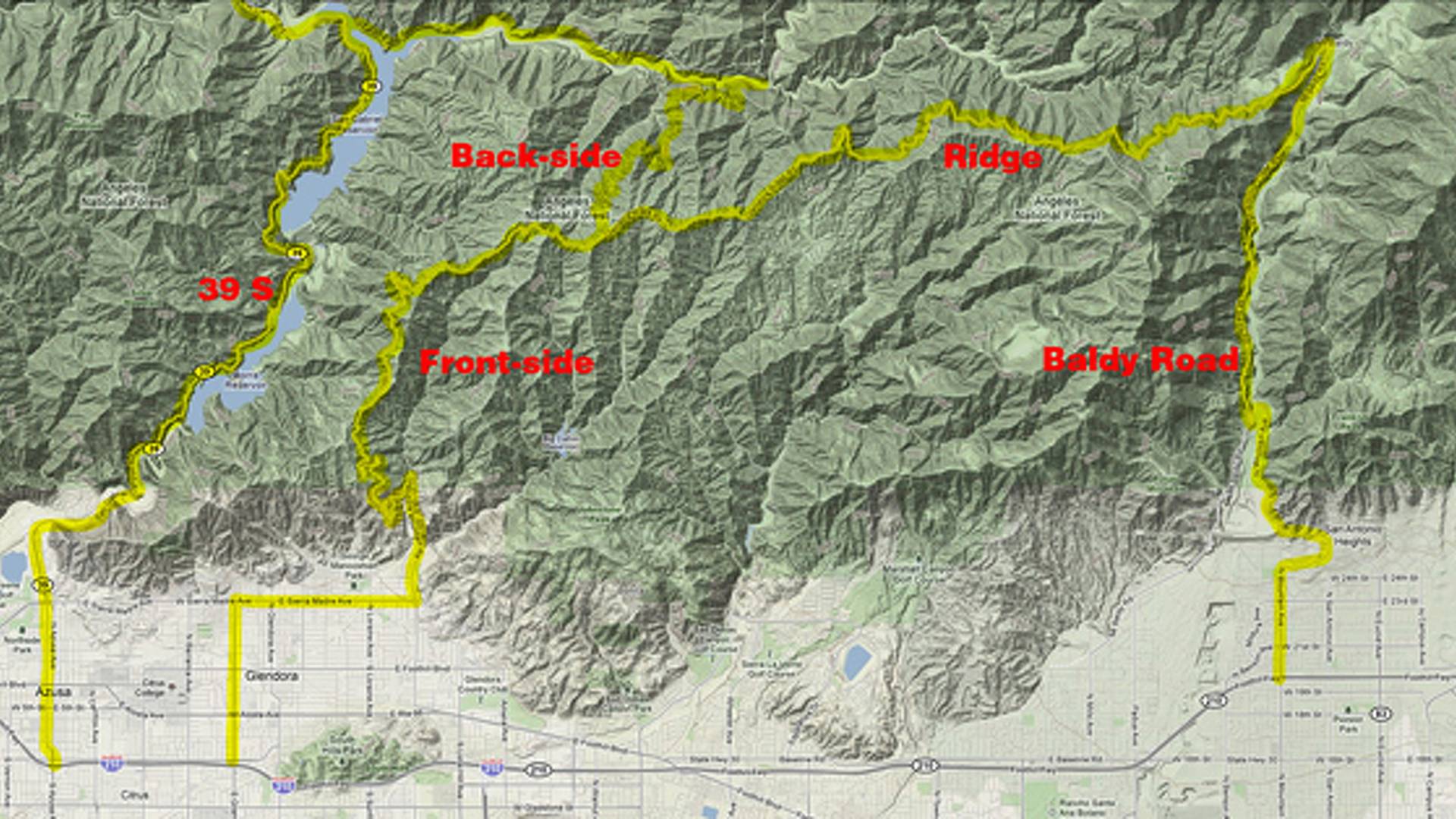 Ride Highway 39, Glendora Mountain Road and Glendora Ridge Road