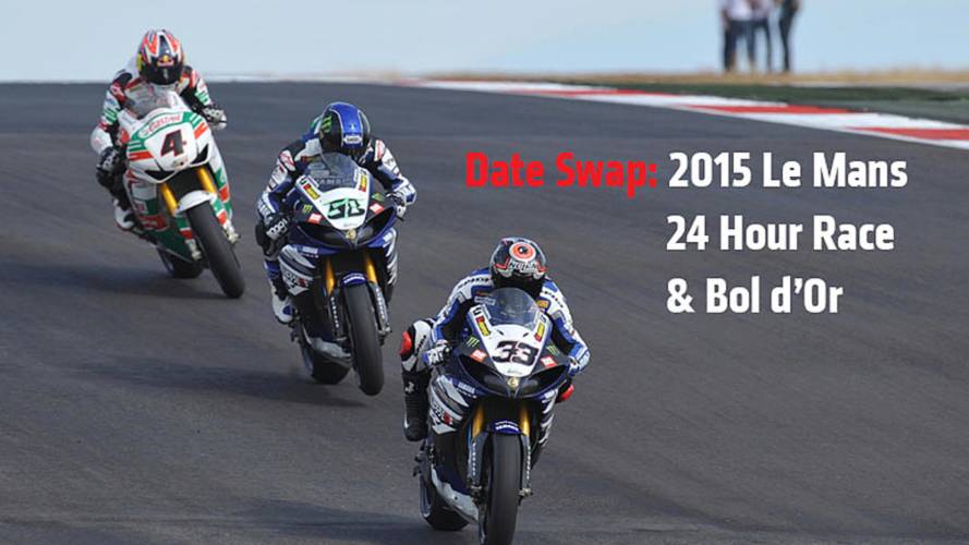 Date Swap: 2015 Le Mans 24 Hour Race & Bol d’Or