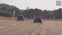 VW Golf R drag yarışı