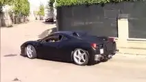 Ferrari 488 ibrida spy photo