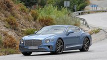 Bentley Continental GT hybrid spy photo