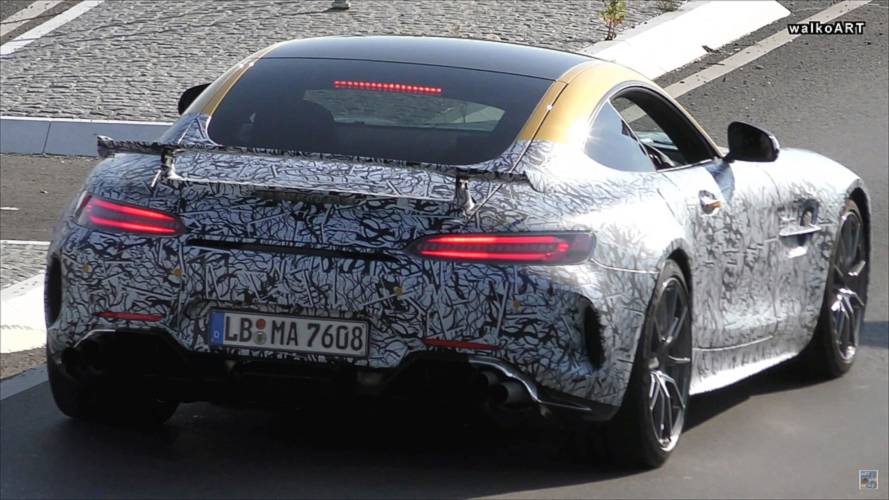 Mercedes-AMG GT R test mule